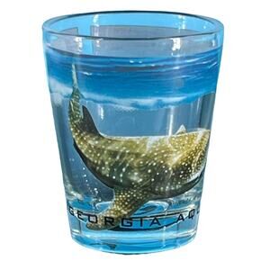Georgia Atlanta Aquarium Whale Shark Souvenir Shot Glass
